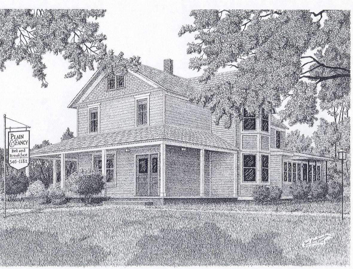 Plain & Fancy Bed & Breakfast Ironton 外观 照片